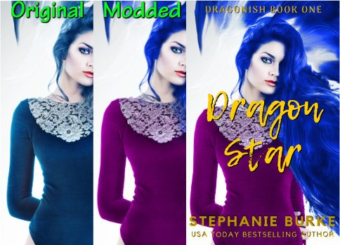 Sample Book Cover - Dragon Star (Dragonish Book One) by Stephanie Burke